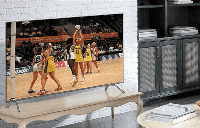Watching sport on a big, bright TV screen gives you a stadium like experience. Shop now at The Good Guys.